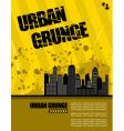 Urban grunge vector image
