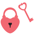 Lock and key vector image