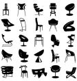 Modern chair vector image