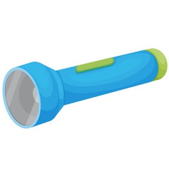 Flashlight vector image