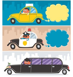Cars vector image