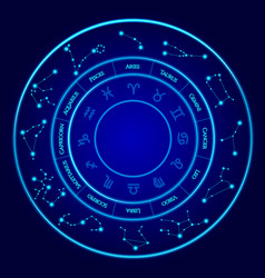 Constellations set twelve signs of the Constellations set twelve signs of the vector image