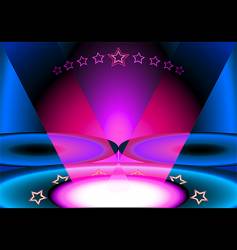 Club scene vector image