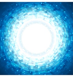 Abstract technology circle digital vector image