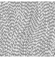 Seamless abstract hand drawn pattern waves vector image