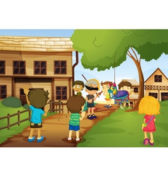 Kids vector image
