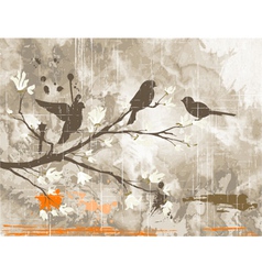 Vintage background vector image