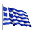 Flag of Greece vector image