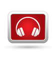 Headphones icon vector image