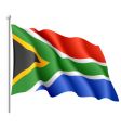 Flag of south Africa vector image