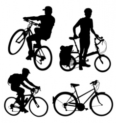 Bicycle vector image