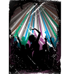 Musical background vector image