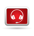 Headphones icon vector image