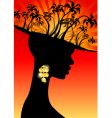 Summer mind vector image