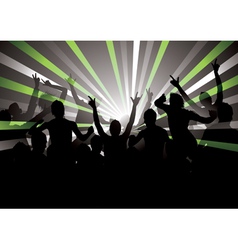 Musical background vector image