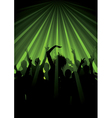 Musical background vector image