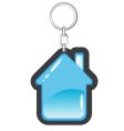 House as a key ring vector image