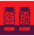 Love and passion vector image