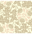 Vintage Seamless floral background dandelion vector image