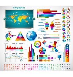 Premium infographics vector image