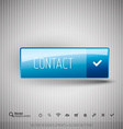 Modern button contact with icons set Modern button contact with icons set vector image