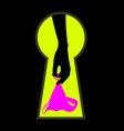 Keyhole vector image