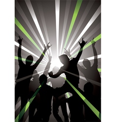 Musical background vector image