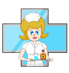 Nurse vector image