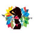 Girl in bikini Girl in bikini vector image