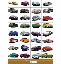 Cars vector image