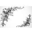 Vintage traced woodcut vector image
