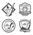 Vintage Sanitation Emblems vector image