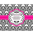 Floral background with banner Floral background with banner vector image