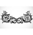 Vintage traced woodcut vector image