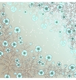 Design of flowers Flower background vector image