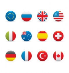 world flags vector image