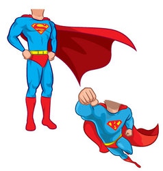 Superhero vector image