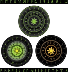 Runes vector image