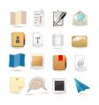 Paper set vector image