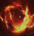 Fire flower background Fire flower background vector image