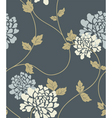 Floral seamless pattern vector image
