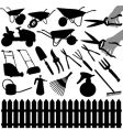 Garden tools vector image