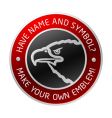 Emblem vector image