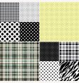 Seamless patterns vector image