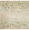 Vintage Polka Dots Background vector image