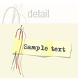 note vector image
