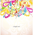 Abstract colorful background vector image