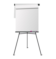 Flip chart vector image