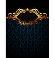 Ornate frame vector image