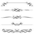 Decorative elements vector image